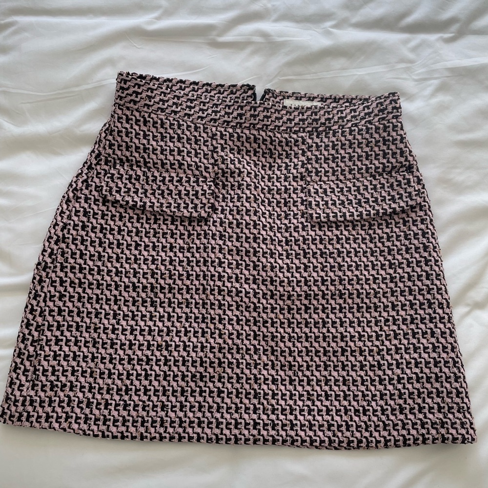 Top shop pink skirt